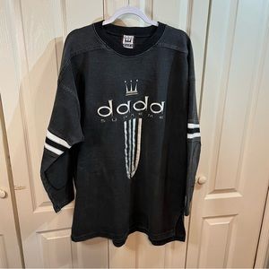 Supreme Black Graphic Crewneck Sweatshirt